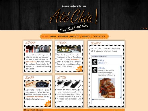 Web Site Até Chia Designer Nuno Eusébio